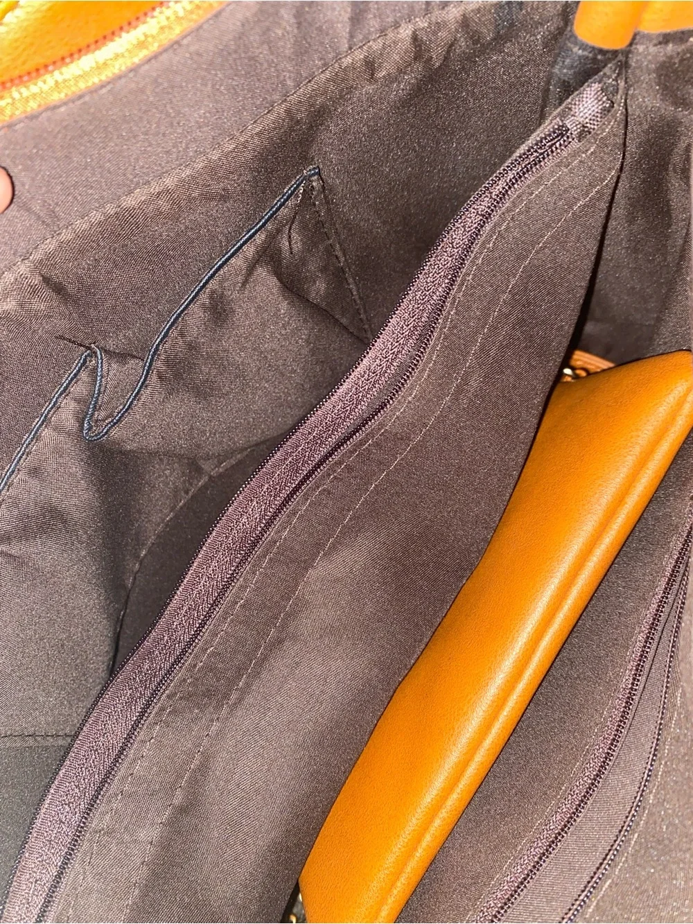 Classic Brown Leather Tote Bag for Men